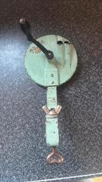 Oude zware snijbonenmolen pede, Antiek en Kunst, Ophalen of Verzenden