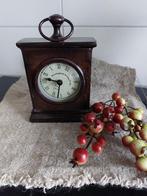 Sierkijk klokje bruin metaal, Huis en Inrichting, Woonaccessoires | Klokken, Ophalen of Verzenden, Zo goed als nieuw, Analoog