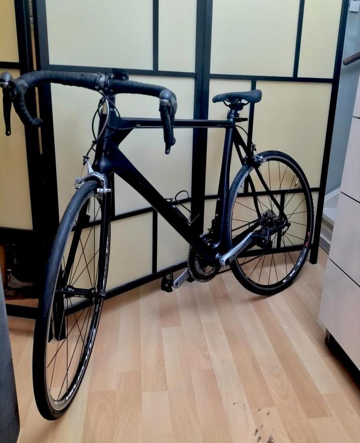 Carbon racefiets Apex Soniq zwart, Fietsen en Brommers, Fietsen | Racefietsen, Nieuw, Overige merken, Meer dan 20 versnellingen