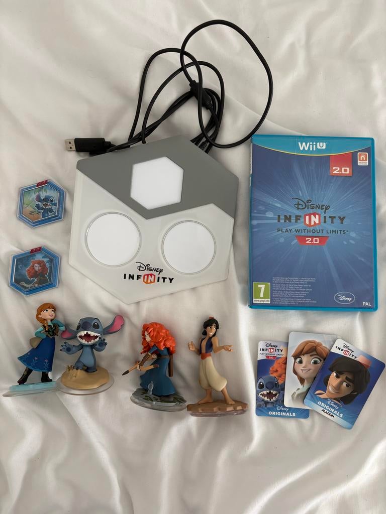 Disney Infinity 2.0 Wii U - Complete Set!, Avontuur en Actie, 2 spelers, Eén computer, Ophalen of Verzenden