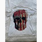 Philipp Plein Polo T-Shirt Shirt maat L, Maat 52/54 (L), Wit, Ophalen of Verzenden, Zo goed als nieuw