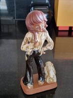 Vintage Beeldje Tienervrouwfiguur jaren 70., Ophalen of Verzenden, Zo goed als nieuw, Mens