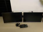 Twee Monitor en dockingstation, Computers en Software, Monitoren, Ophalen, IPS, Full HD, Zo goed als nieuw