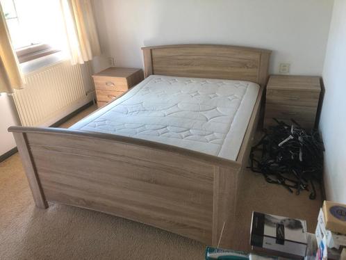 Te Koop: Complete slaapkamer set, laatste dag !, Huis en Inrichting, Slaapkamer | Bedden, Zo goed als nieuw, Twijfelaar, 140 cm