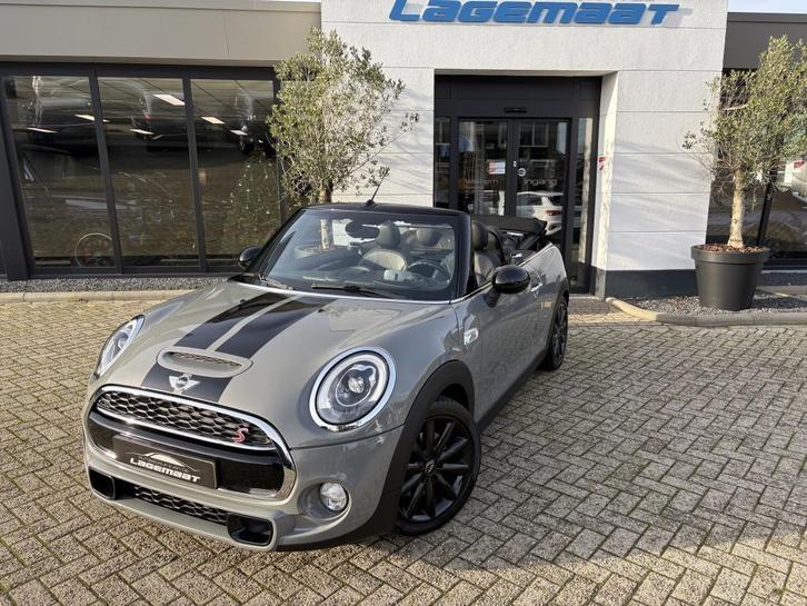 MINI Cabrio 2.0 Cooper S | Nardo | JCW | Head-up | Xenon | N, Auto's, Mini, Bedrijf, Te koop, Cabrio, ABS, Airbags, Airconditioning