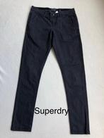 Superdry Broek  (mt: 36) 1,6/3914, Kleding | Dames, Broeken en Pantalons, Lang, Blauw, Ophalen of Verzenden, Zo goed als nieuw