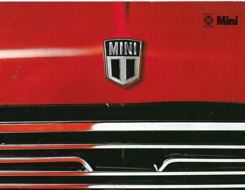 Brochure ( Austin ) British Leyland MINI, 1971 (NL)., Boeken, Auto's | Folders en Tijdschriften, Nieuw, Overige merken, Ophalen of Verzenden