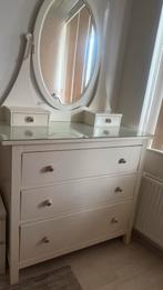 Mooie Kaptafel met Spiegel en Lades, Zo goed als nieuw, Met lade(s), 25 tot 50 cm, Overige houtsoorten