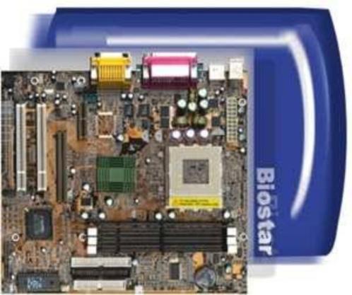 Moederbord Biostar M7VKA; lekker klein [mobo019]  21-5, Computers en Software, Moederborden, Gebruikt, Ophalen of Verzenden