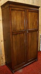Art Deco Tweedeurskast Notaris kast Garderobekast Boekenkast, Ophalen, 100 tot 150 cm, Art Deco, Antiek, Vintage, Design, Amsterdamse School