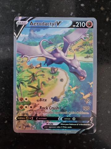 Aerodactyl V alt art 180/196 Lost Origin beschikbaar voor biedingen