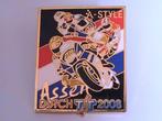 Dutch TT Assen A-Style 2008 pin, Ophalen of Verzenden, Zo goed als nieuw, Sport, Speldje of Pin