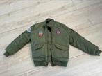 Fostex B-52 flight jacket maat L-10 (140) groen, Jongen of Meisje, Gebruikt, Ophalen of Verzenden, Jas