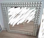Spiegel met zilveren lijst, Huis en Inrichting, Ophalen, 100 tot 150 cm, Zo goed als nieuw, 100 tot 125 cm