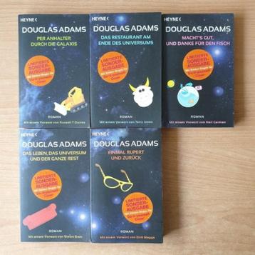 Douglas Adams - Per Anhalter ter Durch die Galaxis 1 t/m 5 beschikbaar voor biedingen