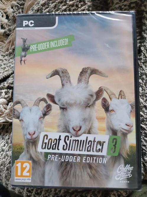 Nieuw: Goat Simulator 3 pre udder edition pc gaming, Spelcomputers en Games, Games | Pc, Nieuw, 1 speler, Ophalen of Verzenden
