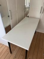 Ikea Lagkapten bureau 140x60 wit, Huis en Inrichting, Tafels | Eettafels, Ophalen, 50 tot 100 cm, Tot twee personen, Zo goed als nieuw