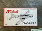 Te Koop Bouwdoos Pilatus PC-7, Overige merken, Verzenden, Zo goed als nieuw, Groter dan 1:72
