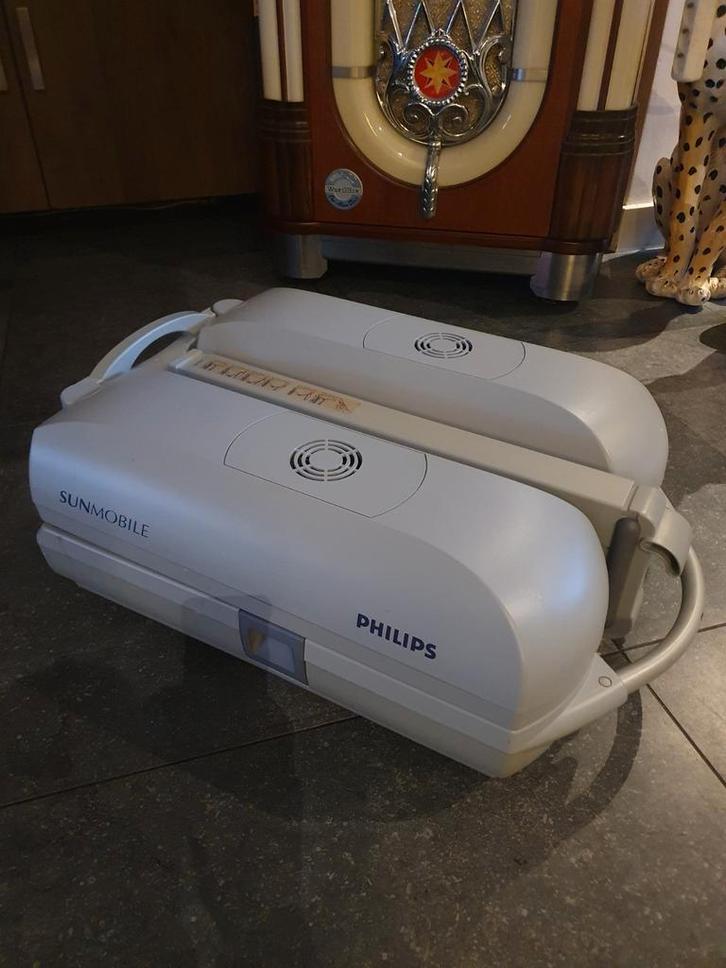 Hb950 beste koop philips sunmobile inklapbare zonnehemel., Witgoed en Apparatuur, Zonnebanken en Gezichtsbruiners, Zo goed als nieuw