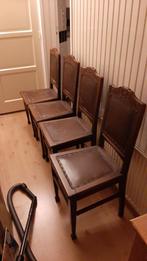 4 leuke antieke stoelen, Ophalen of Verzenden
