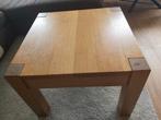 Massive Eiken salontafel, Ophalen, Gebruikt, 50 tot 100 cm, Eikenhout