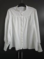 Offwhite blouse met smok-manchetten maat xl, Ophalen of Verzenden, Nieuw, Maat 42/44 (L), Wit
