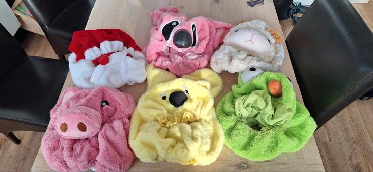 Helm mutsen. LEUK VOOR CARNAVAL!!!, Motoren, Kleding | Motorhelmen, Dames, Heren, Kinderen, Overige typen, M, Overige merken, Nieuw zonder kaartje