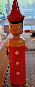 Pinokkio Spaarpot - Houten Pop Zo Goed Als Nieuw, Ophalen, Zo goed als nieuw, Overige typen