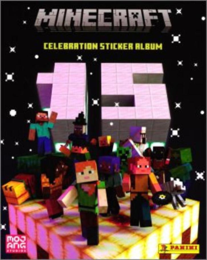 Panini Minecraft Celebration, Verzamelen, Stickers, Nieuw, Overige typen, Ophalen of Verzenden