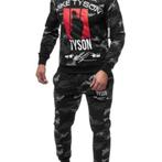 SALES! Zwart camouflage slim fit trainingspak mt XL, Kleding | Heren, Sportkleding, Nieuw, Algemeen, Ophalen of Verzenden, Maat 56/58 (XL)