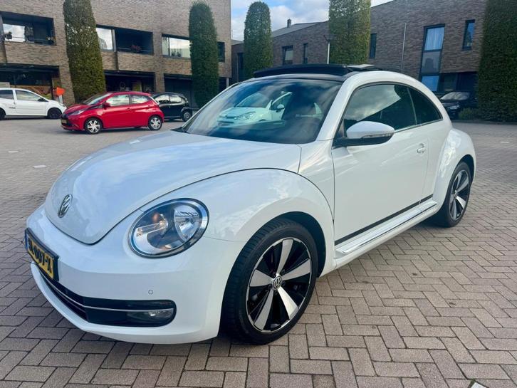 Volkswagen Beetle (Kever) 1.2 TSI 77KW BMT 2014 Wit, Auto's, Volkswagen, Bedrijf, Beetle (Kever), ABS, Airbags, Airconditioning