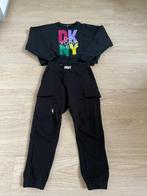 DKNY Set Sweater en broek, maat 140/146, Meisje, Ophalen of Verzenden, Zo goed als nieuw, Setje