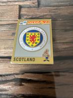 Panini EK 92 Embleem Schotland, Verzamelen, Ophalen of Verzenden, Zo goed als nieuw, Buitenlandse clubs, Poster, Plaatje of Sticker