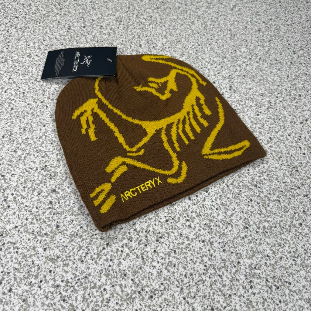 Arc'teryx beanie brown/yellow, Verzenden, Nieuw, One size fits all, Hoed