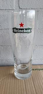 22 Heineken bierglazen 50cl  en Liptonice glazen, Ophalen, Zo goed als nieuw, Glas of Glazen, Heineken