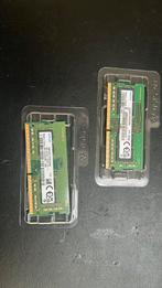 Samsung 2x 8gb 3200 SO dimm, Computers en Software, RAM geheugen, DDR3, Ophalen of Verzenden, Zo goed als nieuw, Laptop