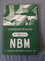 NBM dienstregeling - 20 mei 1951, Ophalen of Verzenden, Trein, Boek of Tijdschrift