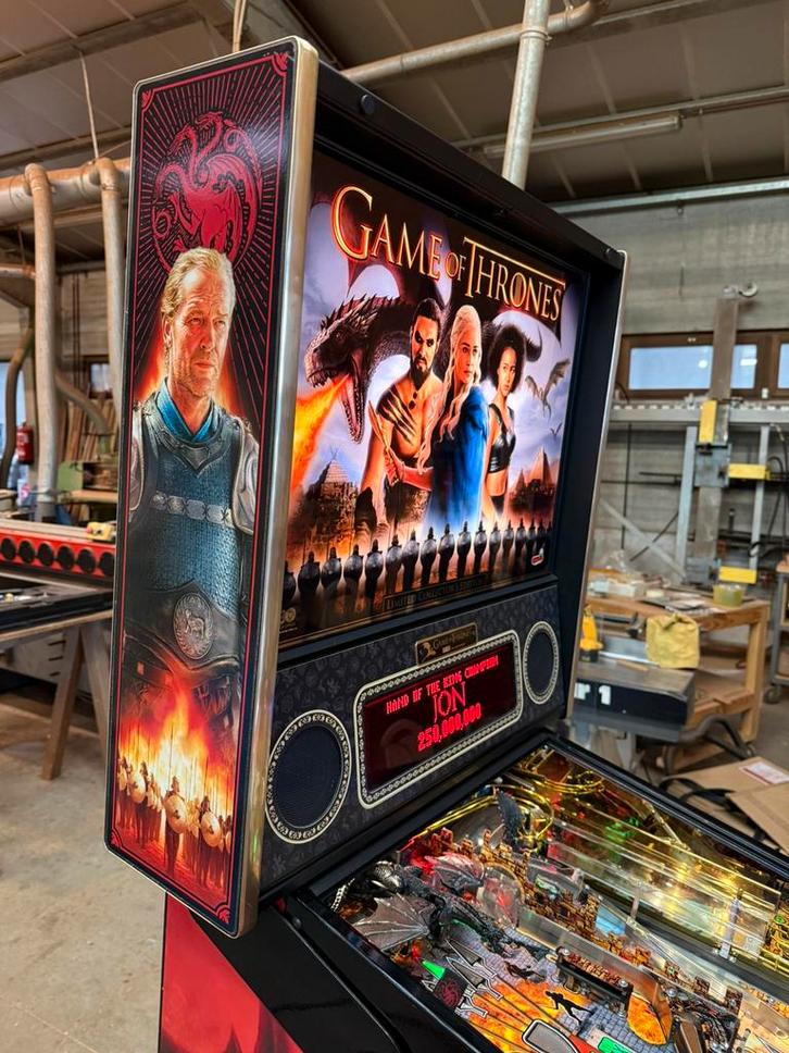 Flipperkast Game of Thrones LE, Verzamelen, Automaten | Flipperkasten, Zo goed als nieuw, Dot-matrix, Flipperkast, Stern, Ophalen