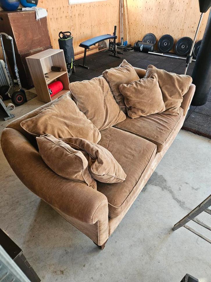 Comfortabele bank - gratis, Huis en Inrichting, Banken | Bankstellen, Gebruikt, 75 tot 100 cm, Ophalen