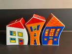 Set van 3 Kahla spaarpotten (huisjes), Ophalen of Verzenden, Zo goed als nieuw, Steen, Aardewerk of Keramiek, Dier