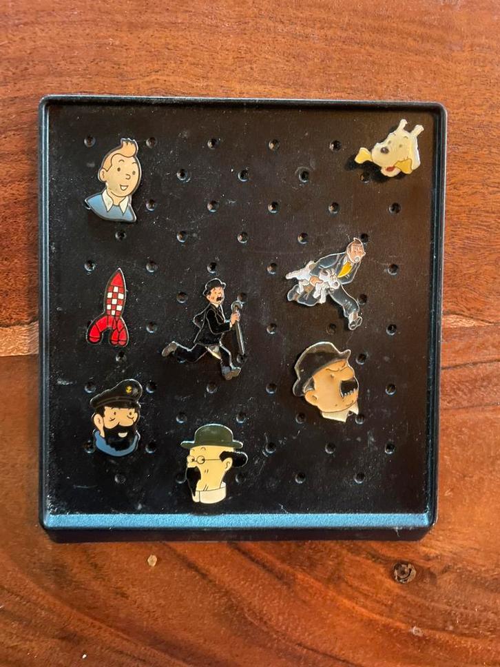Mooie verzameling Kuifje pin speldjes, Verzamelen, Speldjes, Pins en Buttons, Gebruikt, Speldje of Pin, Figuurtje, Ophalen of Verzenden