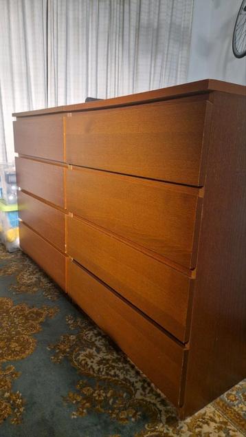 1x Malm Ikea ladekast, bruin - gebruikt [ZSM WEG] - afbeelding 7