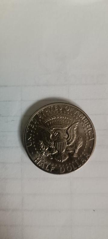 zilveren 1/2 dollar munt . afbeelding Kennedy 1973 beschikbaar voor biedingen
