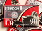 4x Maxell UR-90 cassettebandjes - Nieuw!, 2 t/m 25 bandjes, Overige genres, Ophalen of Verzenden, Nieuw in verpakking