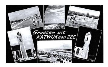 970125 Katwijk aan Zee ZH 1964 Gelopen met postzegel beschikbaar voor biedingen