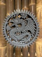 Draak muurdecoratie, Tuin en Terras, Tuinbeelden, Ophalen, Nieuw, Beton, Overige typen