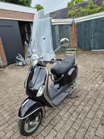 Vespa Piaggo LX50 4T scooter zwart, Fietsen en Brommers, Scooters | Vespa, Ophalen, Gebruikt, Maximaal 45 km/u, Benzine