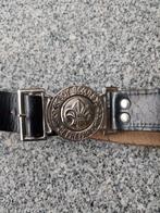 Oude scouting riem, Ophalen of Verzenden, Zwart