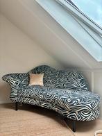 Retro vintage sofa bang zebra print, Ophalen, Gebruikt, Stof