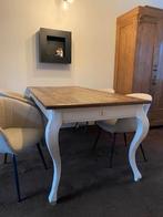 Houten eettafel riviera maison, Huis en Inrichting, Ophalen, Gebruikt, 50 tot 100 cm, Vijf personen of meer